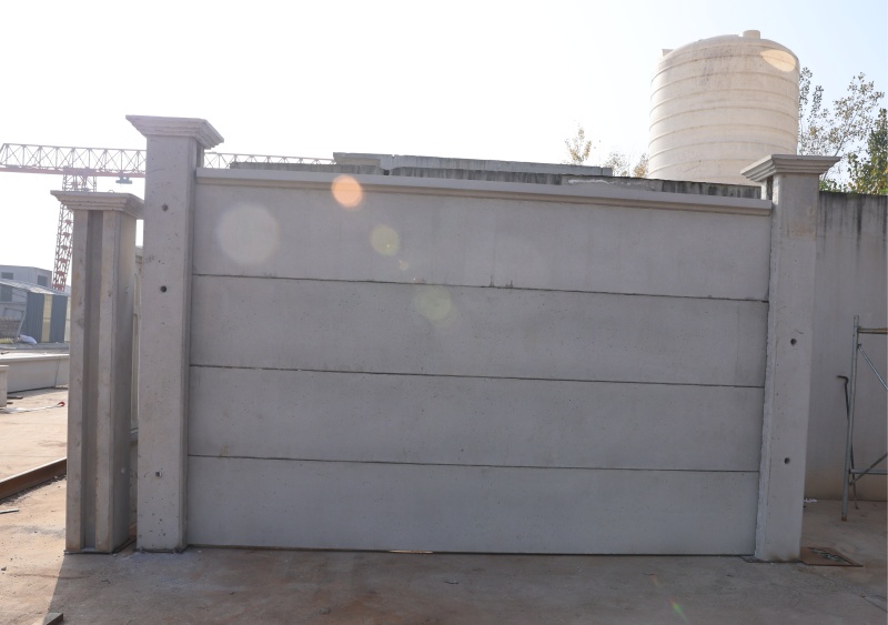 实心水泥围墙